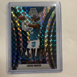 🏧Travis Hunter 2025 Panini Mosaic #1 Elevate Reactive Mosaic Prizm RC